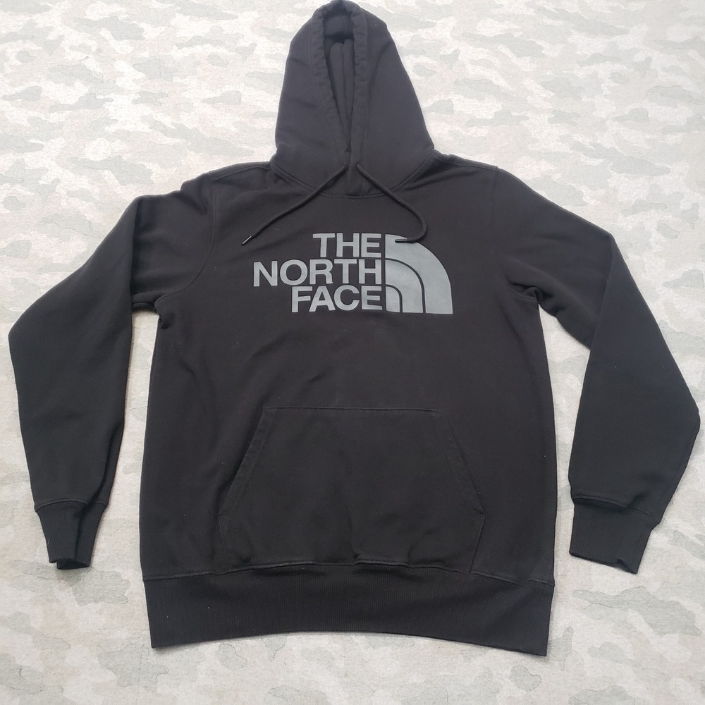 The North Face Sweatshirt Mens Medium Black Pullover Outdoor Hoodie Gorpcore